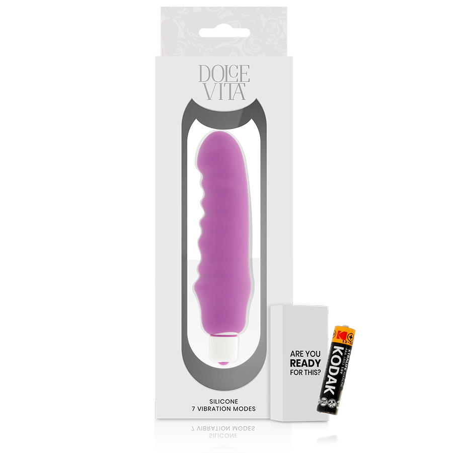 DOLCE VITA - GENIUS VIBRATORE IN SILICONE VIOLA