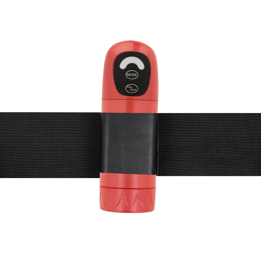 HARNESS ATTRACTION - DANIEL HARNESS CON PENE CON VIBRAZIONE E ROTAZIONE 18 CM -O- 3,5 CM