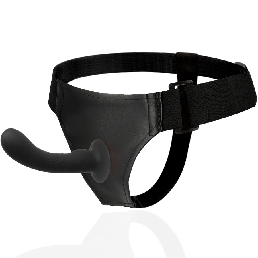 HARNESS ATTRACTION - WALKER HARNESS CON PENE REALISTICO IN SILICONE G-SPOT 15,5 CM -O- 3,8 CM