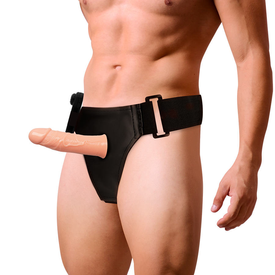 HARNESS ATTRACTION - GREGORY HARNESS CAVO CON PENE E VIBRAZIONE 16,5 CM -O- 4,3 CM