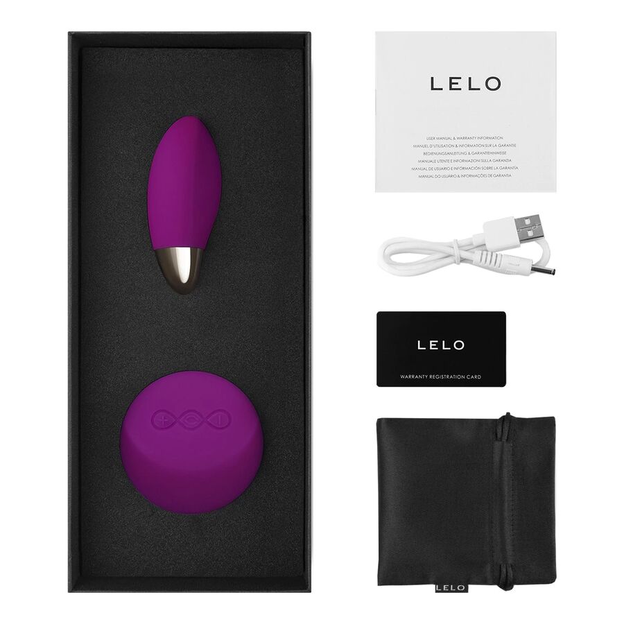 LELO - LYLA 2 INSIGNIA OVETTO MASSAGGIATORE TELECOMANDO FINO A 12 M VIOLA