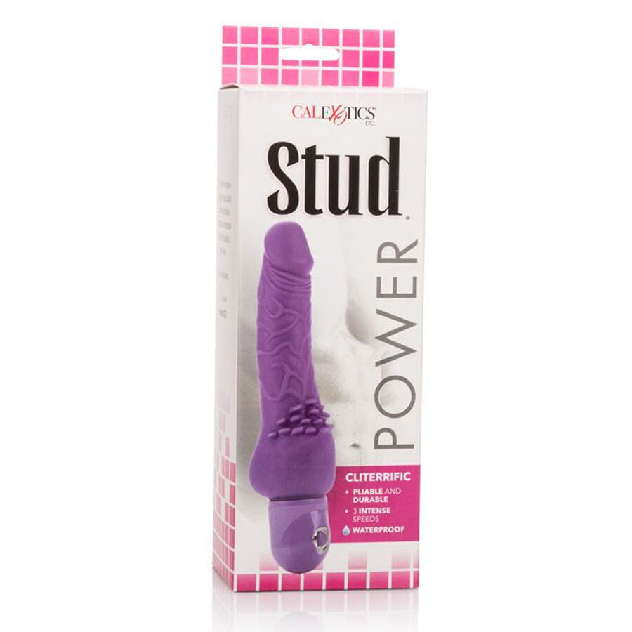 CALEXOTICS - POWER STUD CLITERRIFIC VIBRATORE VIOLA
