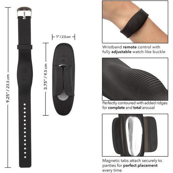 CALEXOTICS - WRISTBAND STIMOLATORE DA MUTANDINA CON CONTROLLER DA POLSO