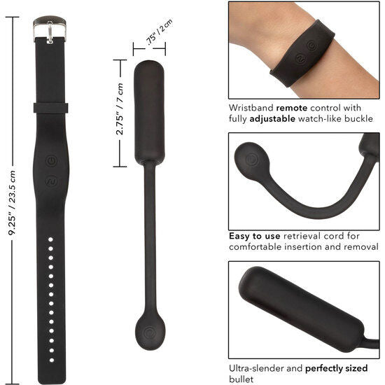 CALEXOTICS WRISTBAND- BULLET CON CONTROLLER DA POLSO