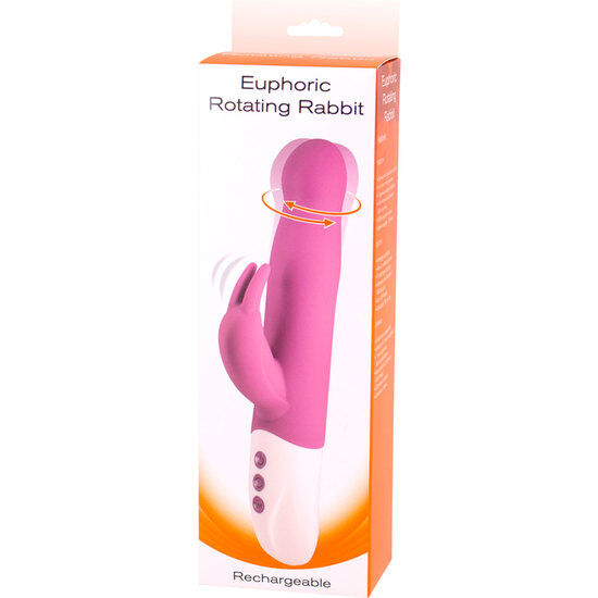 SEVEN CREATIONS - EUPHORIC BUNNY VIBRATORE CON ROTAZIONE LILLA