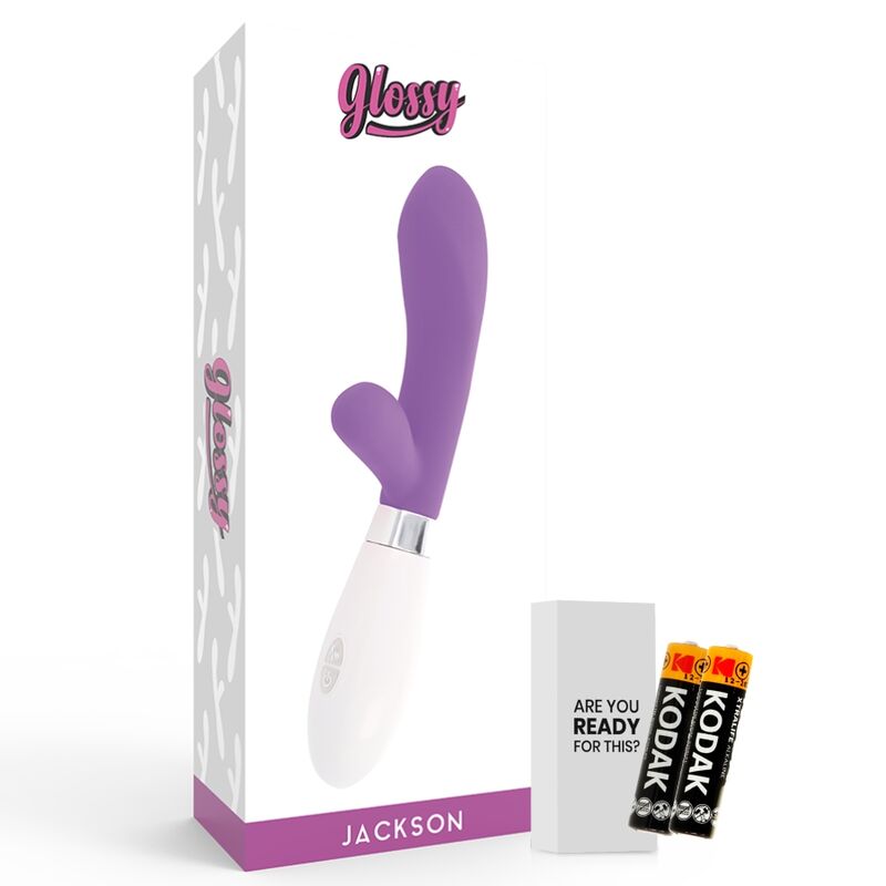 GLOSSY - JACKSON MASSAGGIATORE RABBIT VIOLA