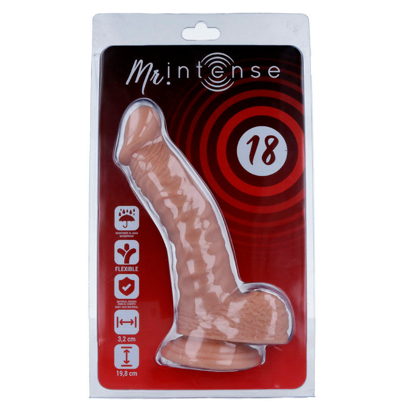 MR INTENSE - 18 DILDO REALISTICO 19,8 CM -O- 3,2 CM
