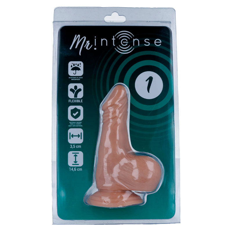 MR INTENSE - 1 DILDO REALISTICO 14,6 CM -O- 3,5 CM