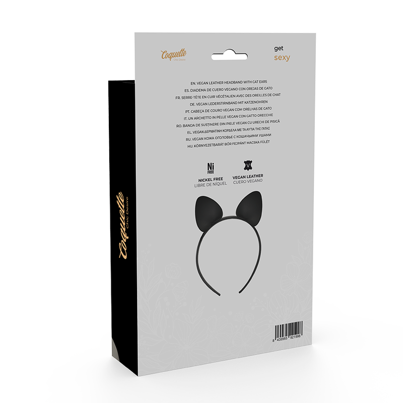COQUETTE CHIC DESIRE - CERCHIETTO CON ORECCHIE DA GATTO