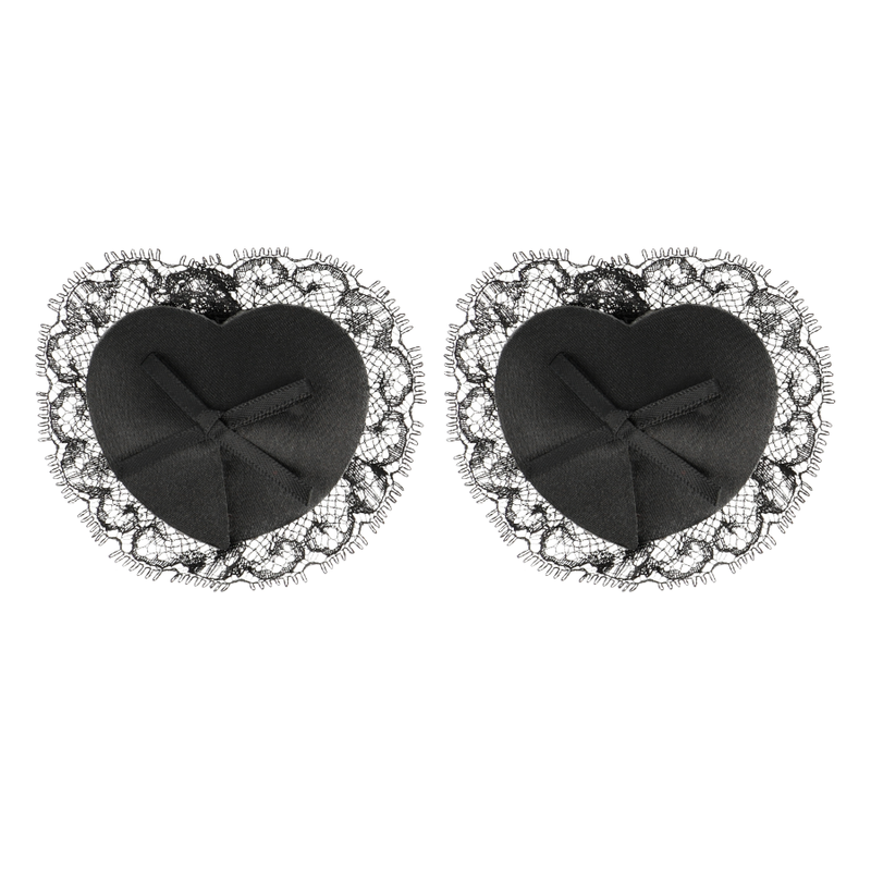 COQUETTE CHIC DESIRE - COPRICAPEZZOLI IN PIZZO NERO