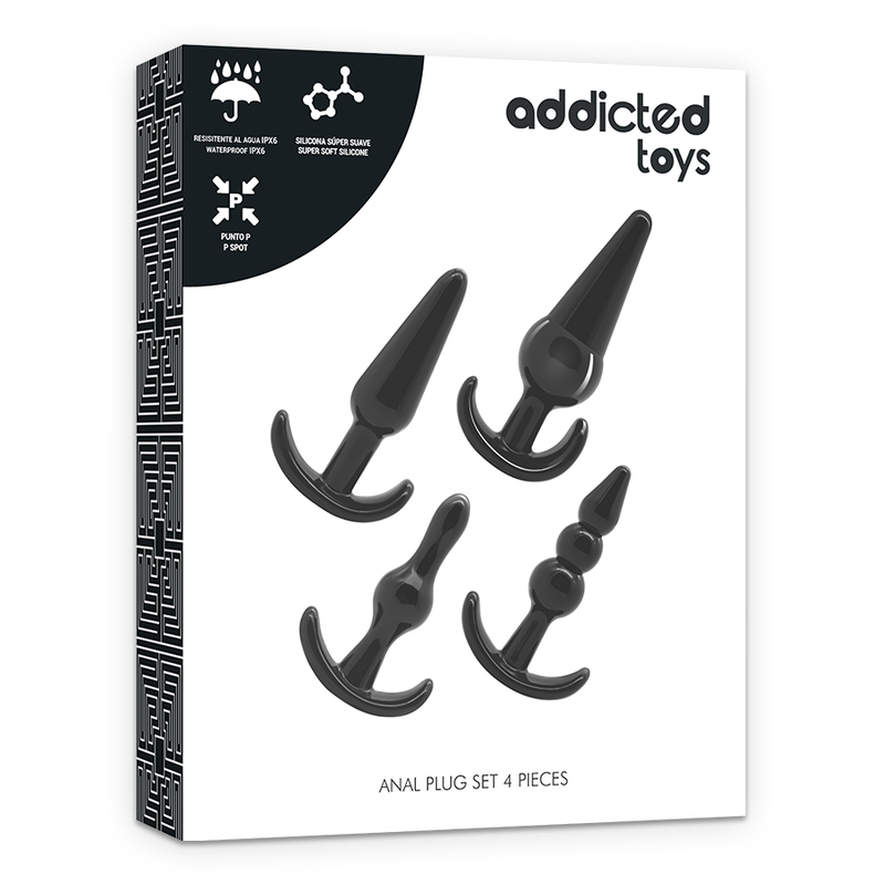 ADDICTED TOYS - SET 4 PLUG ANALI