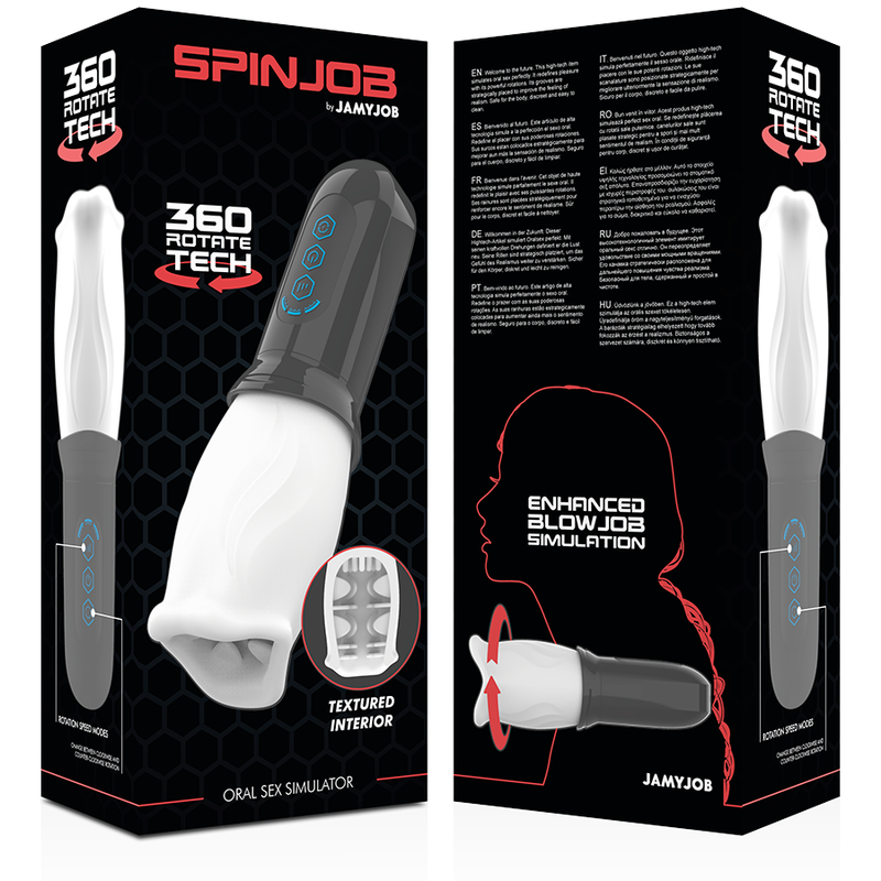 JAMYJOB - SPINJOB MASTURBATORE SIMULATORE SESSO ORALE