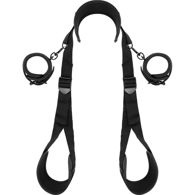FETISH SUBMISSIVE - POSITION MASTER DIVARICATORE CON MANETTE RIVESTITE IN NOPRENE
