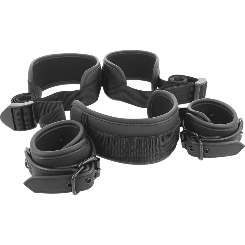 FETISH SUBMISSIVE - POSITION MASTER DIVARICATORE CON MANETTE RIVESTITE IN NOPRENE