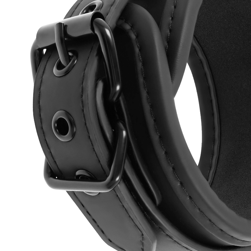FETISH SUBMISSIVE - MANETTE CON FODERA IN NEOPRENE E MANIGLIA