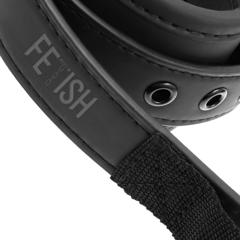 FETISH SUBMISSIVE - MANETTE CON FODERA IN NEOPRENE E MANIGLIA