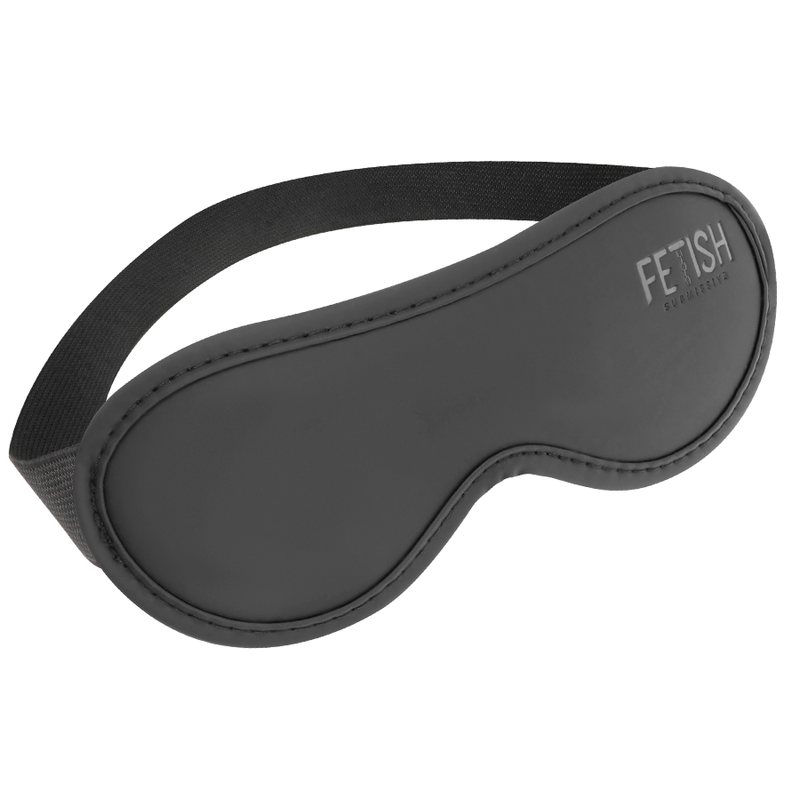 FETISH SUBMISSIVE - MASCHERINA IN PELLE VEGANA MOD II CON FODERA IN NEOPRENE