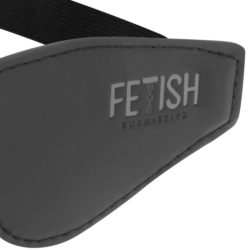 FETISH SUBMISSIVE - MASCHERINA IN PELLE VEGANA MOD II CON FODERA IN NEOPRENE