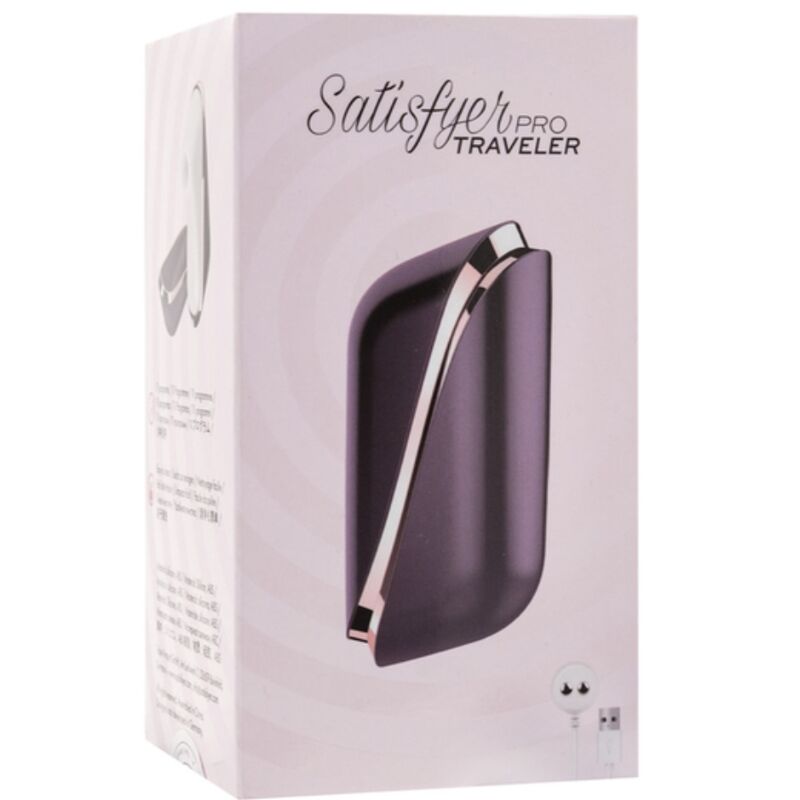 SATISFYER - PRO TRAVELER SUCCHIA CLITORIDE CON CUSTODIA DA VIAGGIO