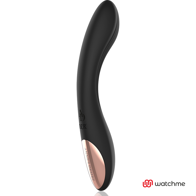 ANNE'S DESIRE - VIBRATORE CURVE CON TECNOLOGIA WATCHME NERO