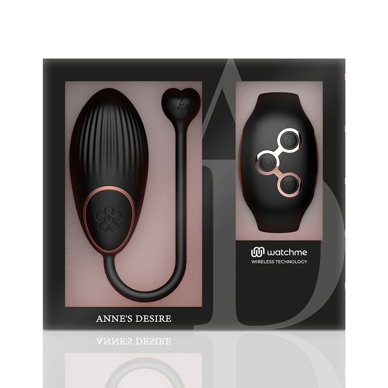 ANNE'S DESIRE - OVETTO DUAL PLEASURE CON TECNOLOGIA WATCHME NERO/ORO