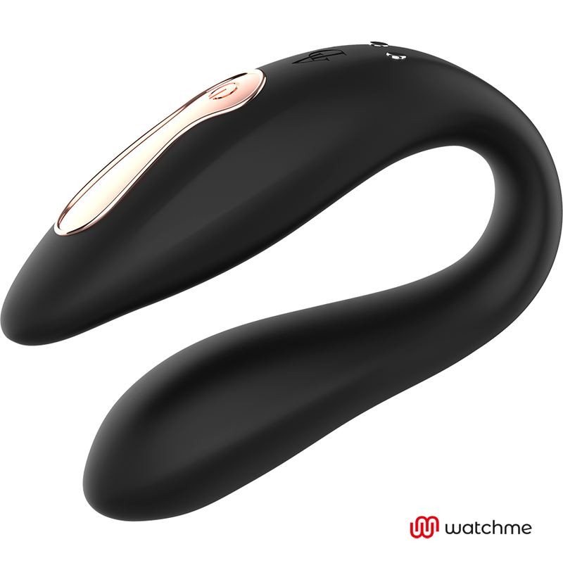 ANNE'S DESIRE - VIBRATORE DI COPPIA DUAL PLEASURE CON TECNOLOGIA WATCHME NERO/ORO