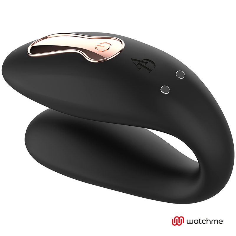 ANNE'S DESIRE - VIBRATORE DI COPPIA DUAL PLEASURE CON TECNOLOGIA WATCHME NERO/ORO