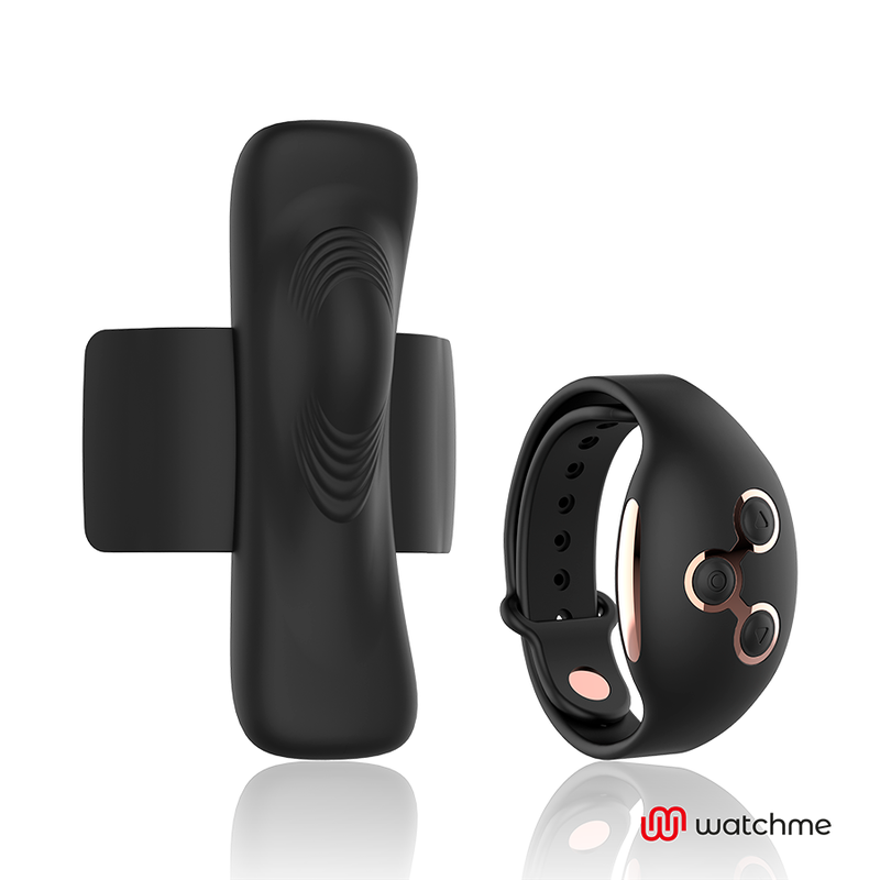 ANNE'S DESIRE - VIBRATORE PANTY PLEASURE TECNOLOGIA WATCHME NERO/ORO