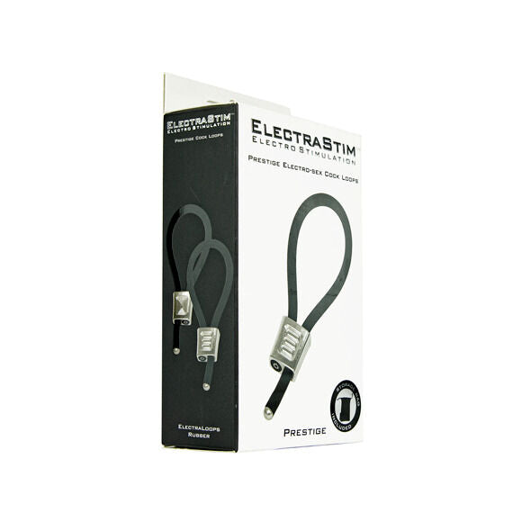 ELECTRASTIM - ELECTRALOOPS PRESTIGE ANELLO DI GOMMA CONDUTTIVA SILVER