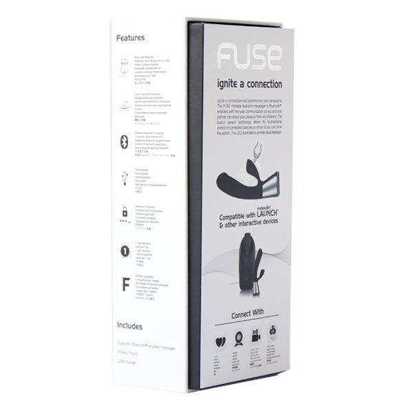 KIIROO - OHMIBOD FUSE MASSAGGIATORE CON APP E TELECOMANDO NERO