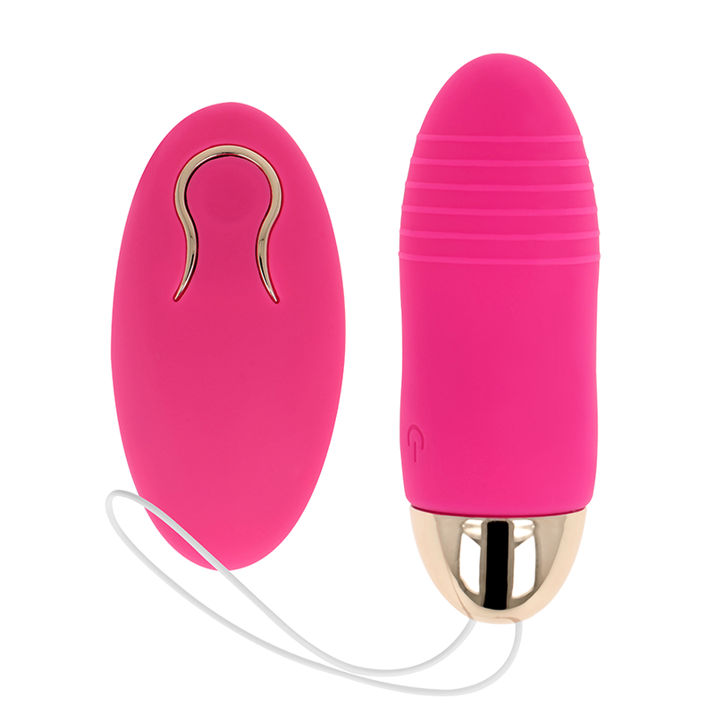 OHMAMA - OVETTO VIBRANTE CON TELECOMANDO 10 VELOCITÀ ROSA