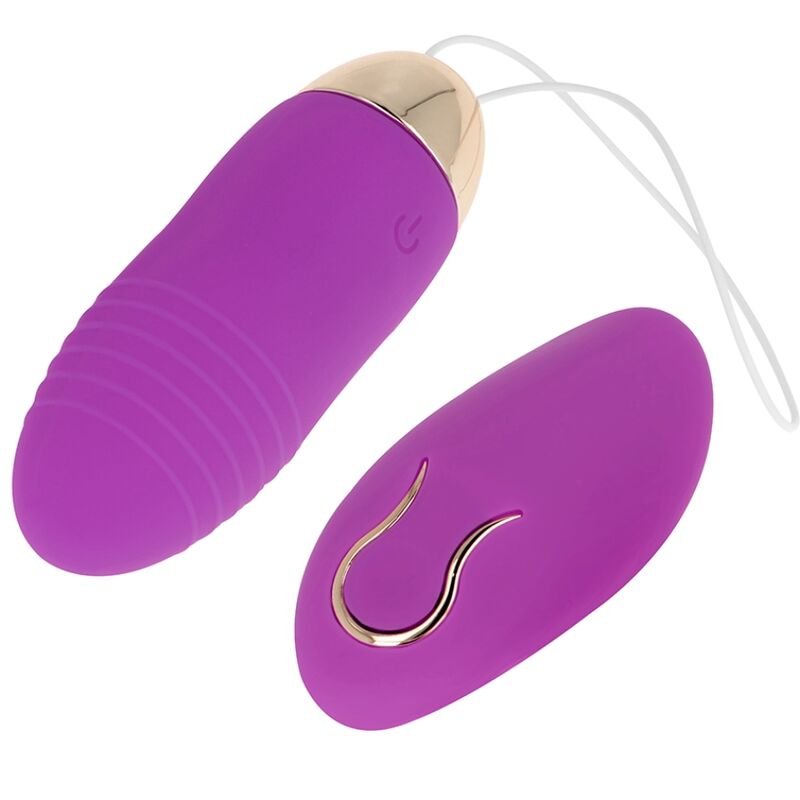 OHMAMA - OVETTO VIBRANTE CON TELECOMANDO 10 VELOCITÀ VIOLA