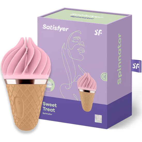 SATISFYER -SWEET TREAT SPINNATOR STIMOLATORE ROTANTE