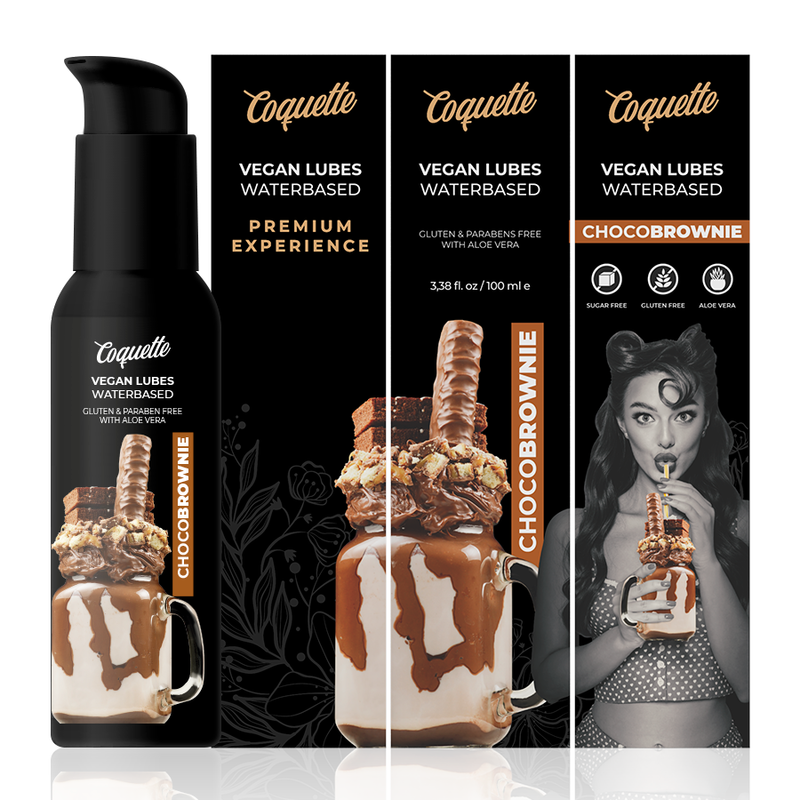 COQUETTE CHIC DESIRE - CHOCOBROWNIE LUBRIFICANTE VEGANO PREMIUM EXPERIENCE 100 ML