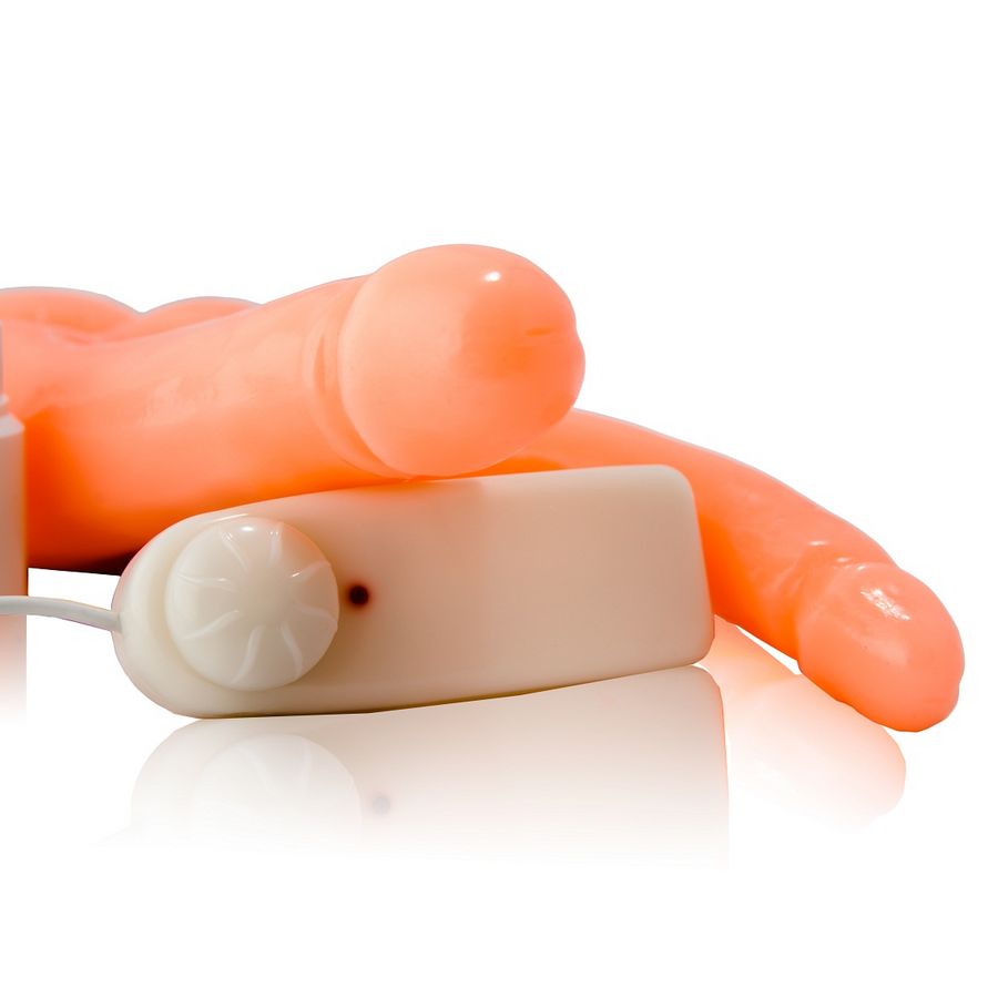 BAILE - DILDO REALISTICO VIBRANTE PER DOPPIA PENETRAZIONE