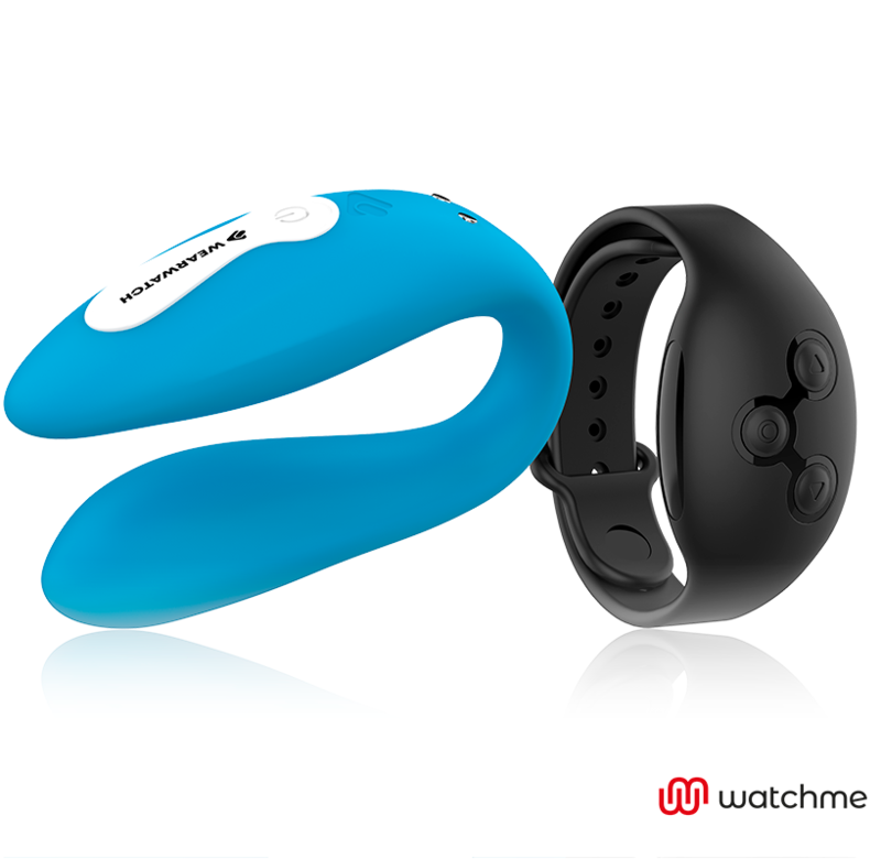 WEARWATCH - VIBRATORE DI COPPIA CON WATCHME TECNOLOGY INDACO / NERO