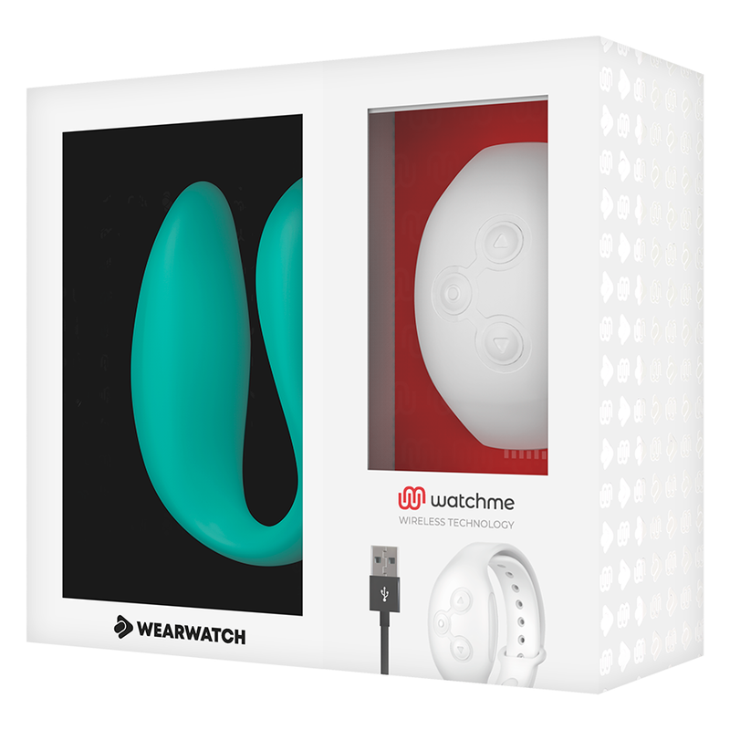 WEARWATCH - VIBRATORE DI COPPIA CON WATCHME TECNOLOGY ACQUA MARINA / NEVE