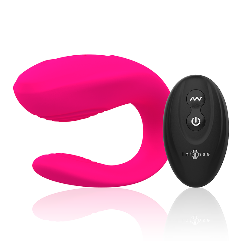 INTENSE - BRUNO VIBRATORE DI COPPIA ROSA