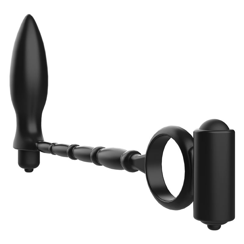 ADDICTED TOYS - ANELLO VIBRANTE CON PLUG ANALE