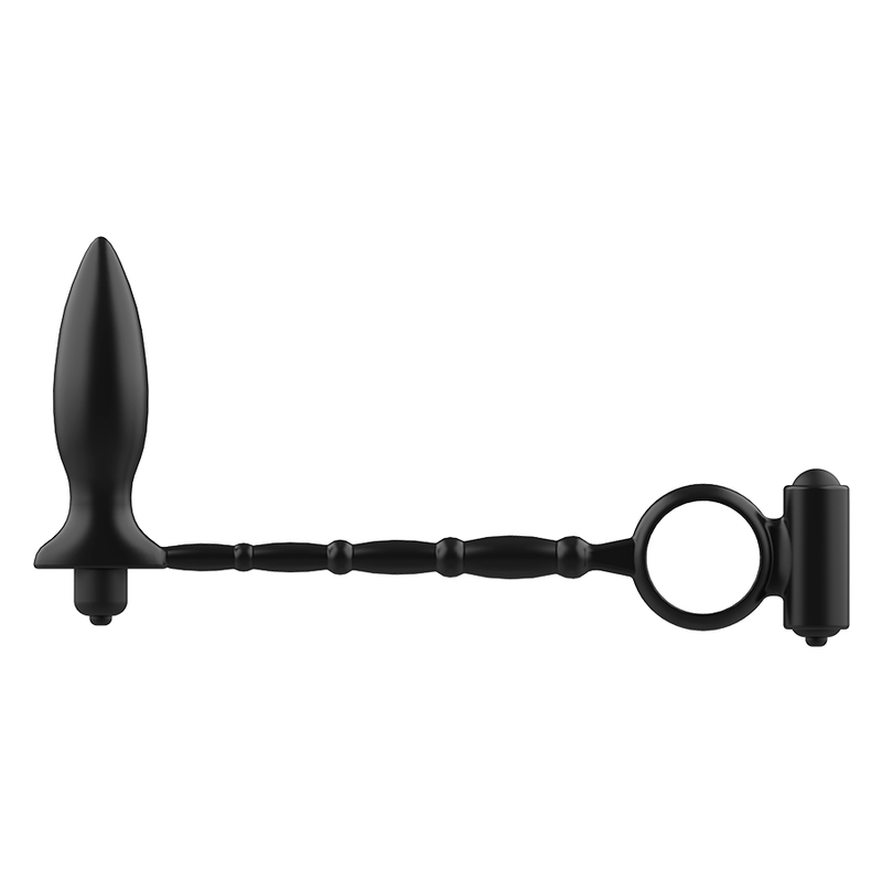 ADDICTED TOYS - ANELLO VIBRANTE CON PLUG ANALE