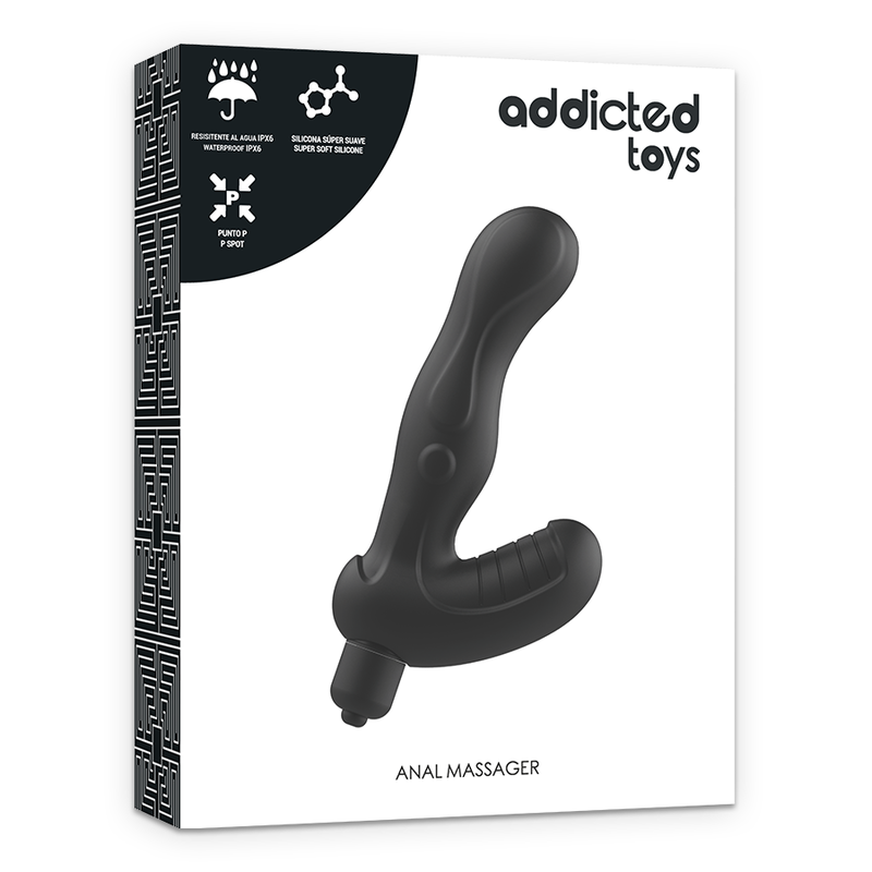 ADDICTED TOYS - VIBRATORE P-SPOT IN SILICONE PER PROSTATA E ANALE