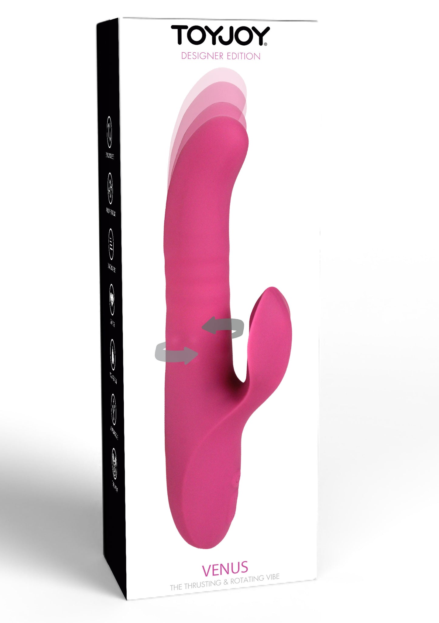 Vibratore rabbit rotante Venus Thrusting-Rotating Vibe