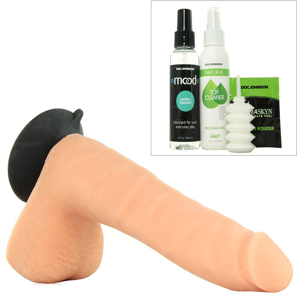 kit fallo indossabile dildo strap on vaculock Dual Density Set