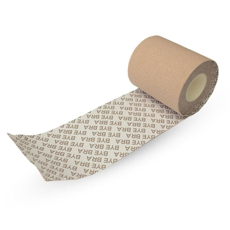 BYE-BRA - NASTRO PUSH-UP ADESIVO PER IL CORPO 5 MX 6,5 CM