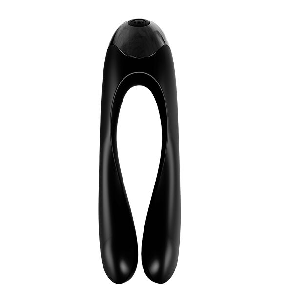 SATISFYER - CANDY CANE DITALE VIBRATORE ARANCIONE