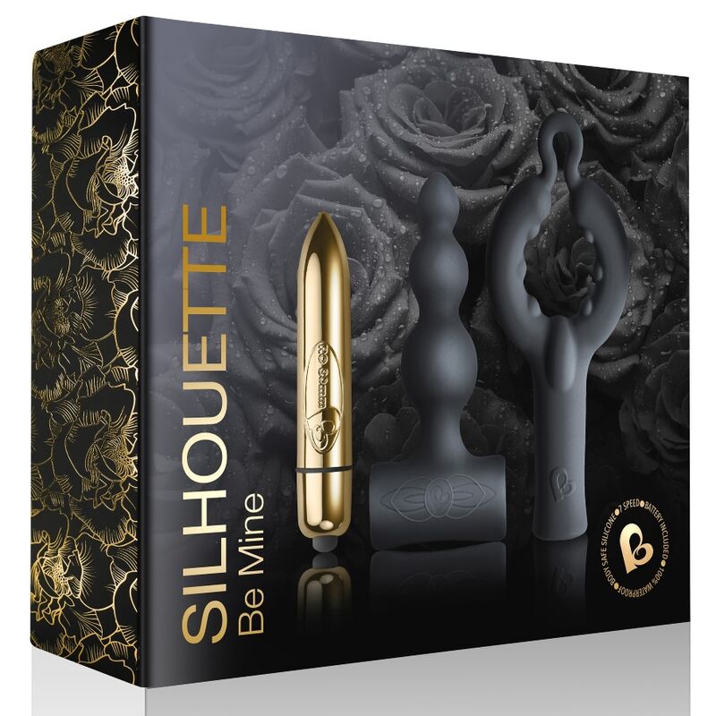 ROCKS-OFF - SILHOUETTE BE MINE KIT DI STIMOLATORI PER COPPIE