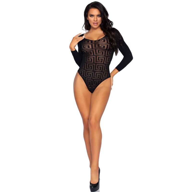 LEG AVENUE - MOSAIC SNAP BODY APERTO TAGLIA UNICA