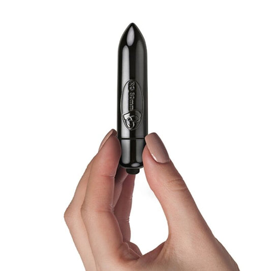 ROCKS-OFF - RO-80MM MIDNIGHT METAL BULLET VIBRANTE  