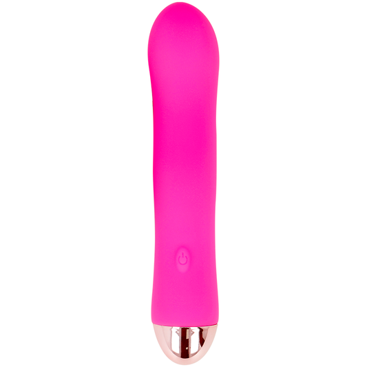 DOLCE VITA - TWO VIBRATORE RICARICABILE  7 VELOCITÀ ROSA