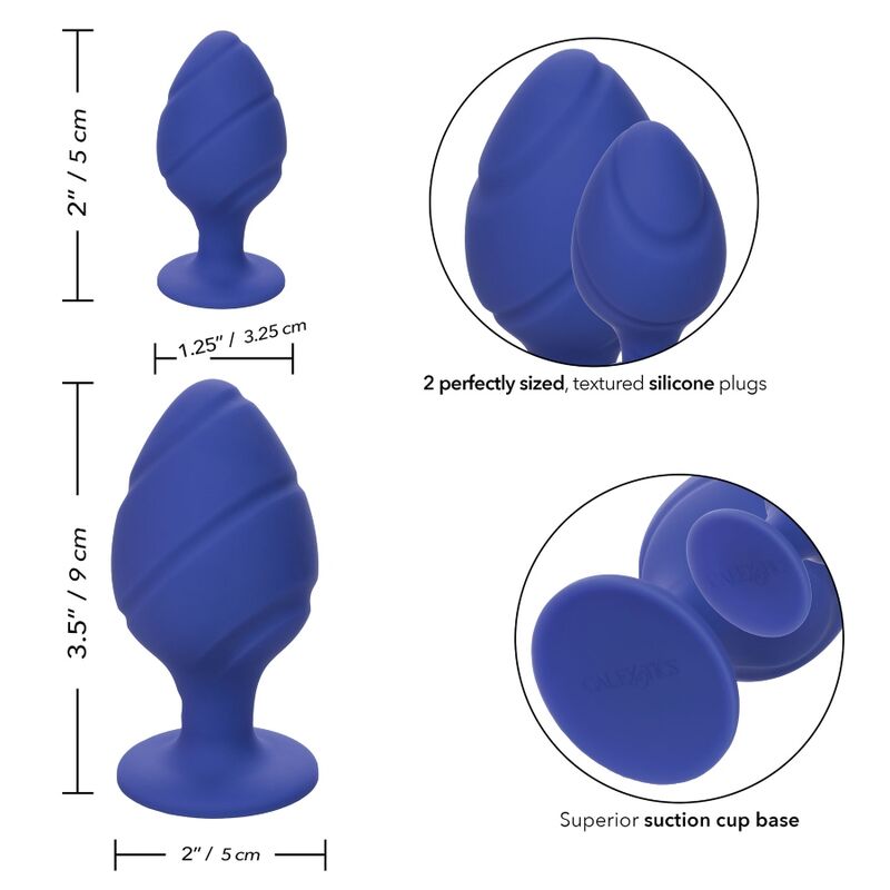 PLUG ANALE, DESIGN SICURO CON VENTOSA, SILICONE BODYSAFE